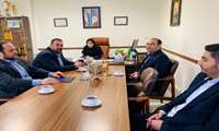 تقدیر مسئول اداره حفاظت فیزیکی دانشگاه از  همکار حفاظت فیزیکی بیمارستان لولاگر